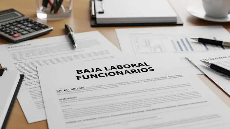 Documentos para Solicitar una Baja Laboral en Funcionarios