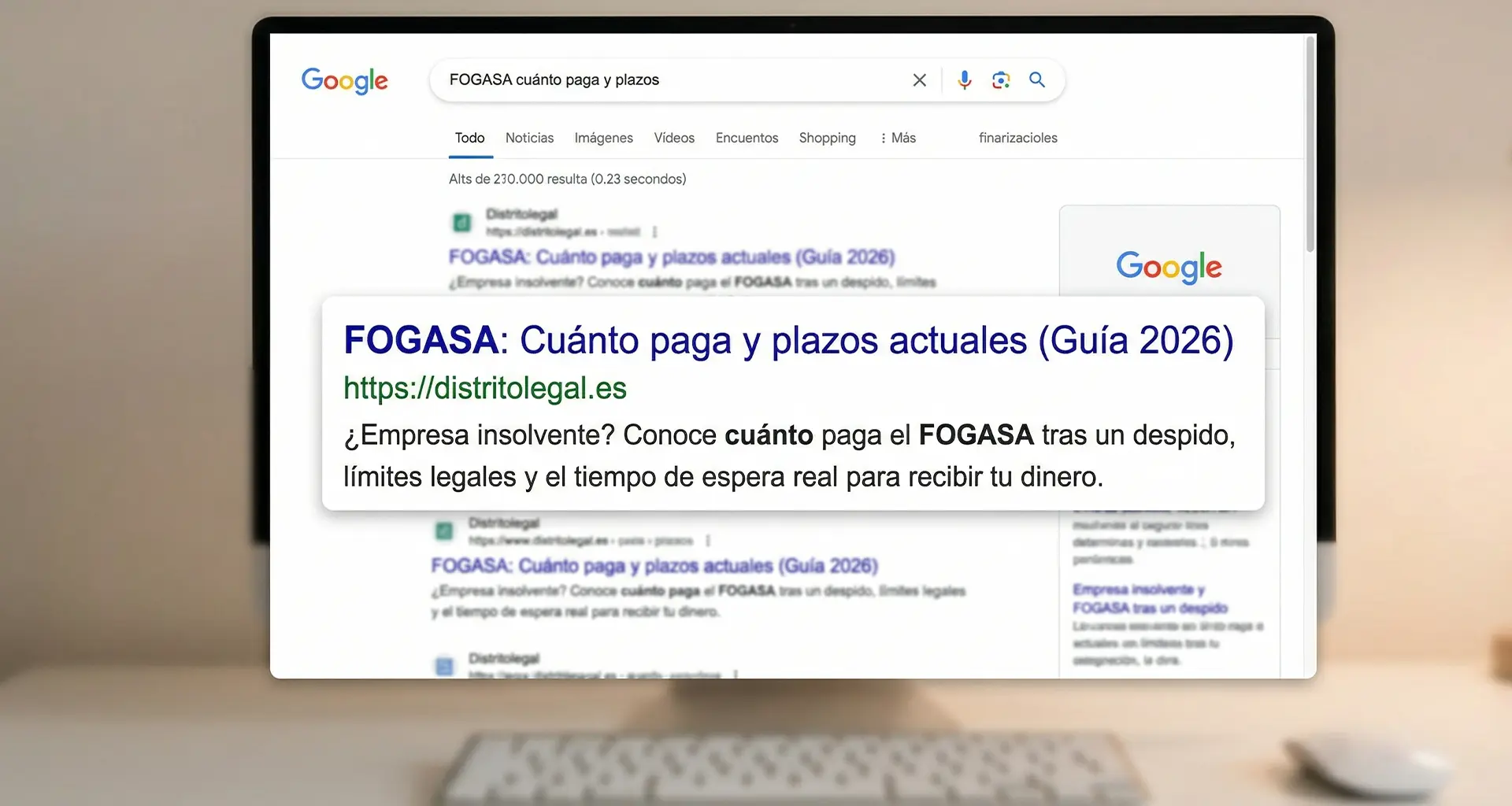 FOGASA: Cuánto paga y plazos en caso de despido
